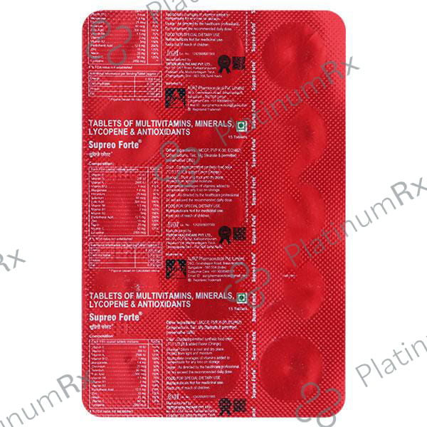 Supreo Forte Capsule 15s