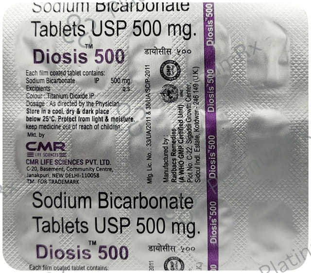 Diosis 500mg Tablet 15 Tablet