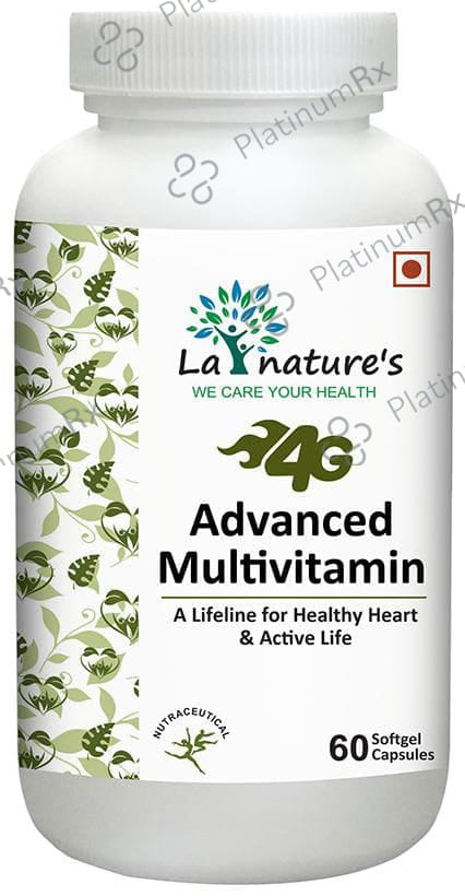 La Nature 4G Advanced Multivitamin Formula Softgel Capsules 60s
