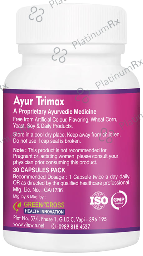 Vitagreen Ayur Trimax Capsule