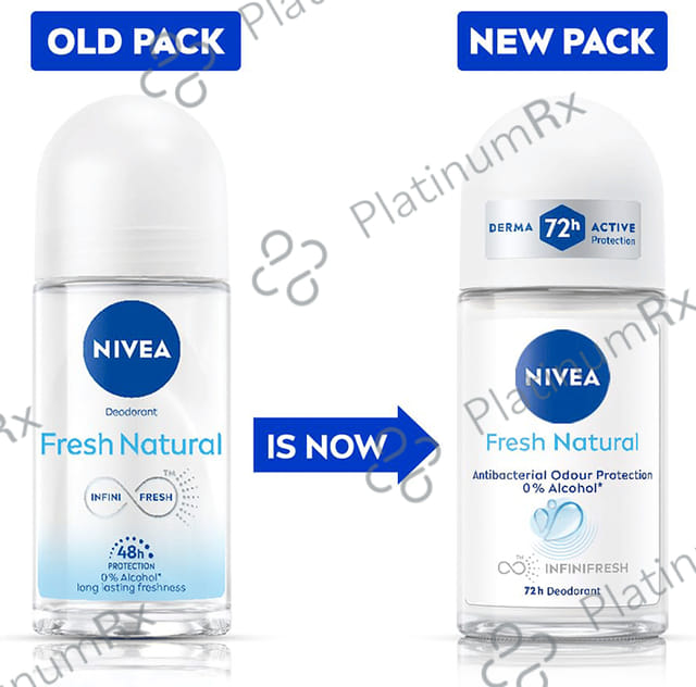 Nivea Women Deodorant Roll On Fresh Natural 50ml