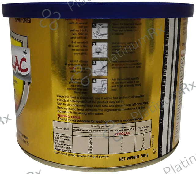 Zerolac Powder 200gm