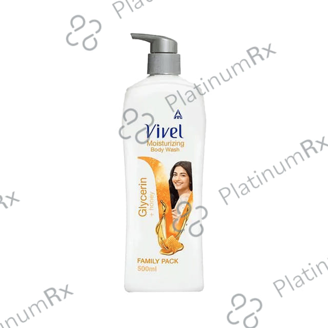 Vivel Moisturizing Body Wash Glycerin + Honey Family Pack