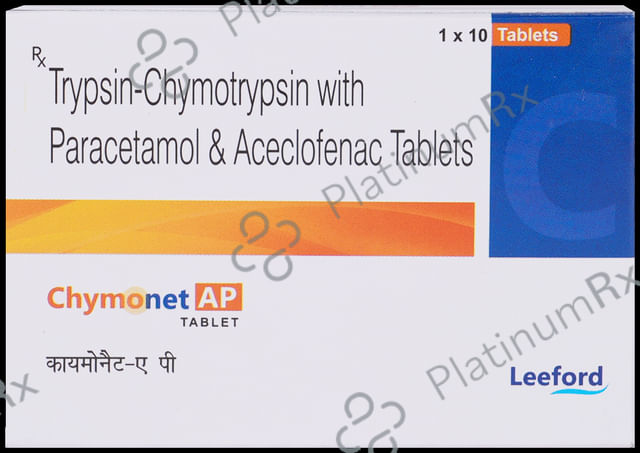 Chymonet AP 100mg/325mg/50000AU Tablet 10s
