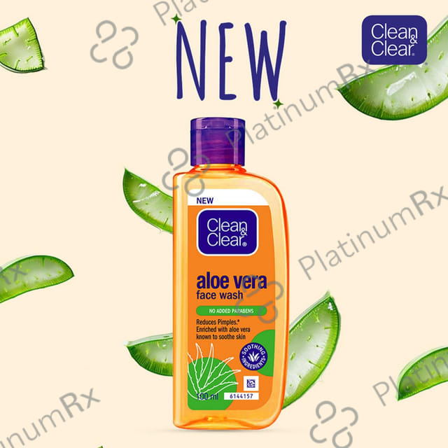Clean & Clear Aloe Vera Face Wash 100ml