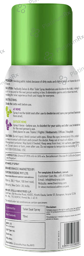 PeeBuddy Before & After Toilet Spray Lavender