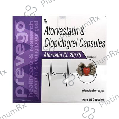 Atorvatin CL 20/75mg Capsule 15s