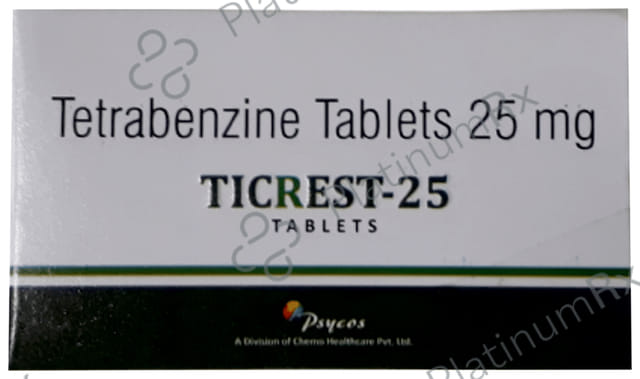 Ticrest 25mg Tablet 10s