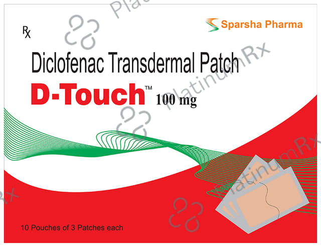 D Touch 100mg Patch