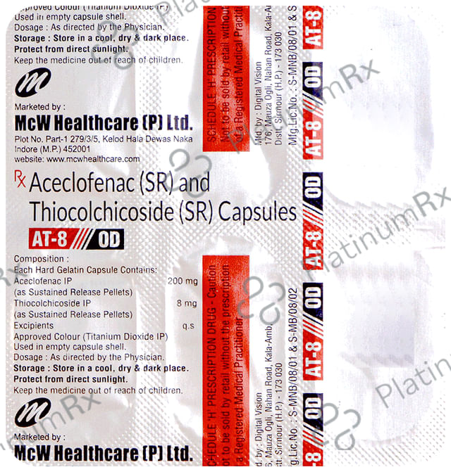 AT 8 OD Capsule SR 5s