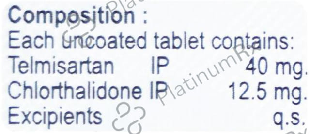 Telster CT 40/12.5mg Tablet 10s