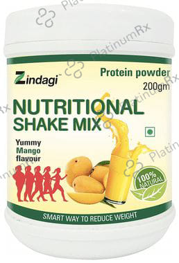 Zindagi Nutritional Shake Mix Protein Powder Mango