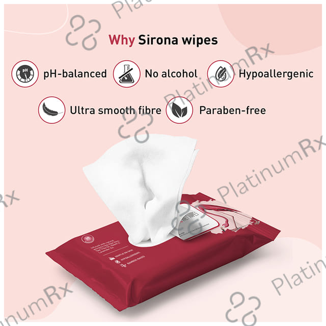 Sirona Intimate Wet Wipes 10 wipes
