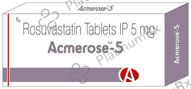 Acmerose 5mg Tablet 10s Acmedix Pharma LLP