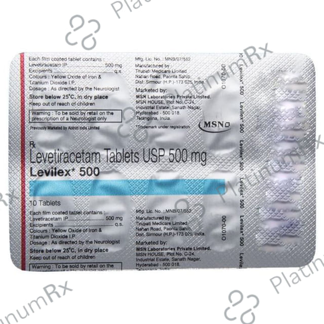 Levilex 500mg Tablet 10s