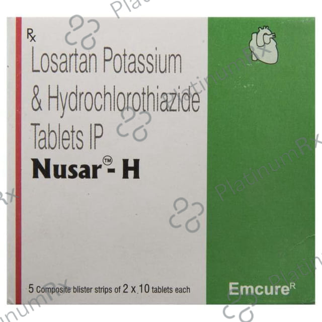 Nusar H 12.5/50mg Tablet 10s