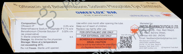 Omeflox BM Eye Ointment