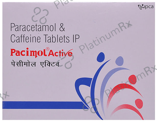 Pacimol Active 50/650mg Tablet 10s