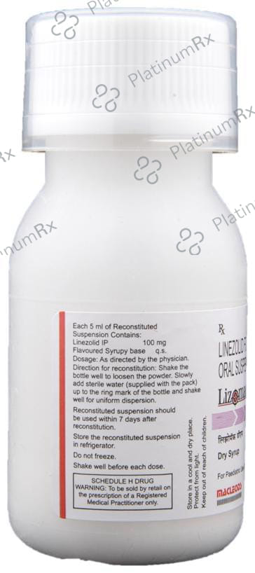 Lizomac DS 100mg Dry Syrup 30ml