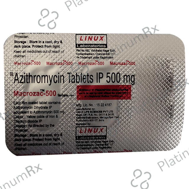 Macrozac 500 Tablet