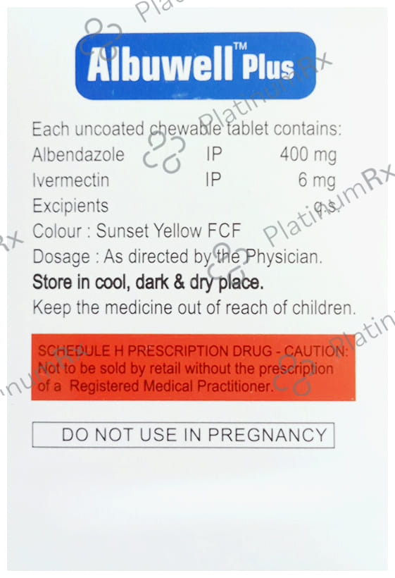 Albuwell Plus 6/400mg Tablet 1s
