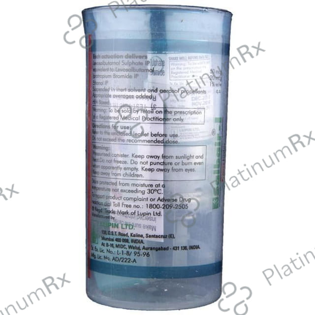 Salbair I 20/50mcg Transhaler 200MDI