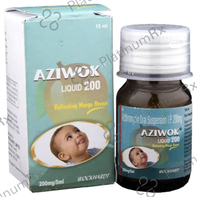Aziwok 200mg Liquid Mango 15ml