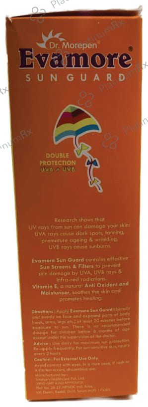 Dr. Morepen Evamore Sun Guard SPF50 Lotion 100ml