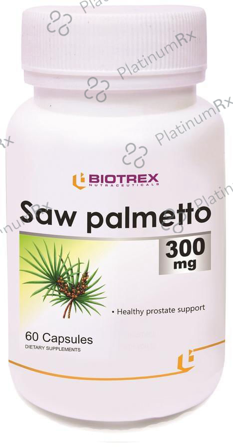 Biotrex Saw Palmetto 300mg Capsule