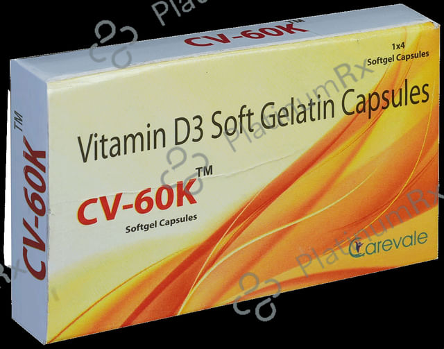 CV 60K Softgel Capsule