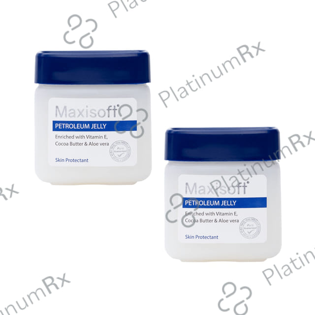 Maxisoft Petroleum Jelly (50ml Each) 2 jar