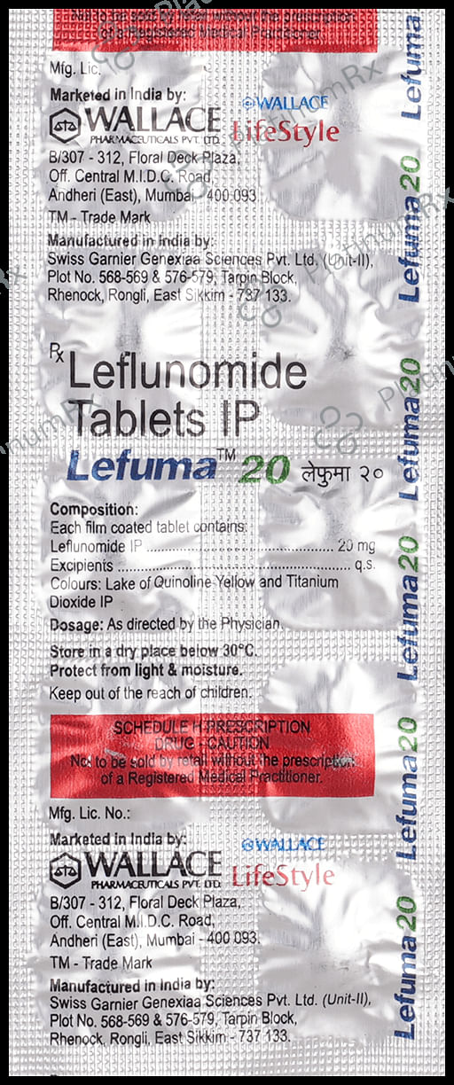 Lefuma 20mg Tablet