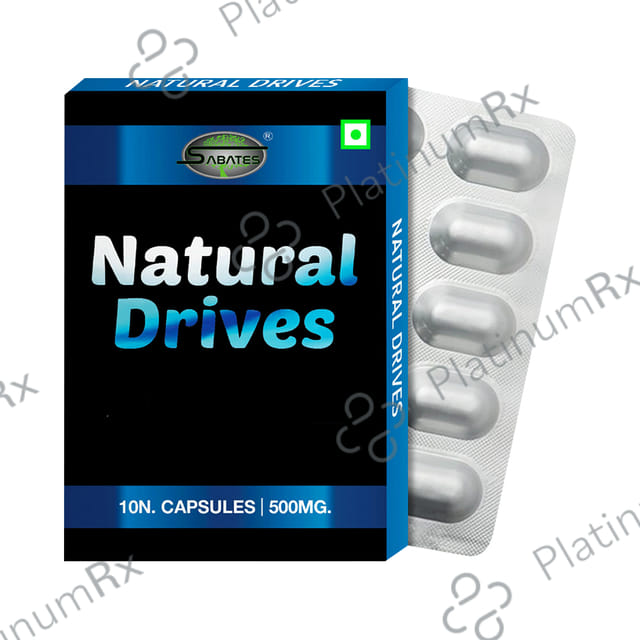 Sabates Natural Drives Capsule 10 capsules