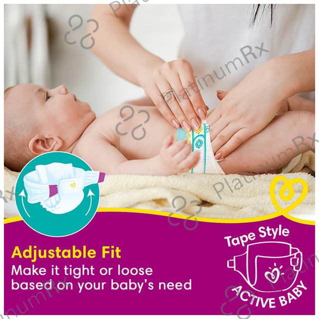 Pampers Active Baby Diaper Small 46s