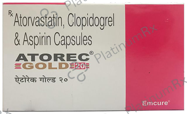 Atorec Gold 20 Capsule