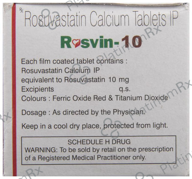 Rosvin 10mg Tablet 10s