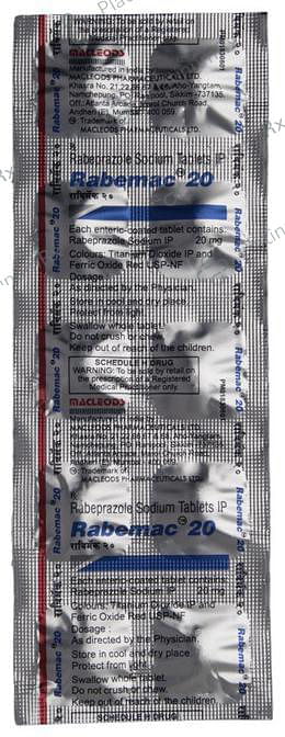 Rabemac 20mg Tablet 10s