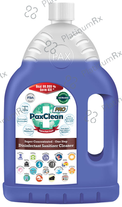 PaxClean Pro Super Concentrated-One Step Disinfectant Sanitizer Cleaner 2 Ltr