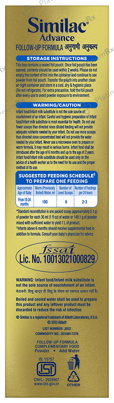 Similac Advance Stage 4 Follow Up Formula (18 to 24 months) Powder 400gm