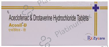 Acosil D 100/80mg Tablet 10s