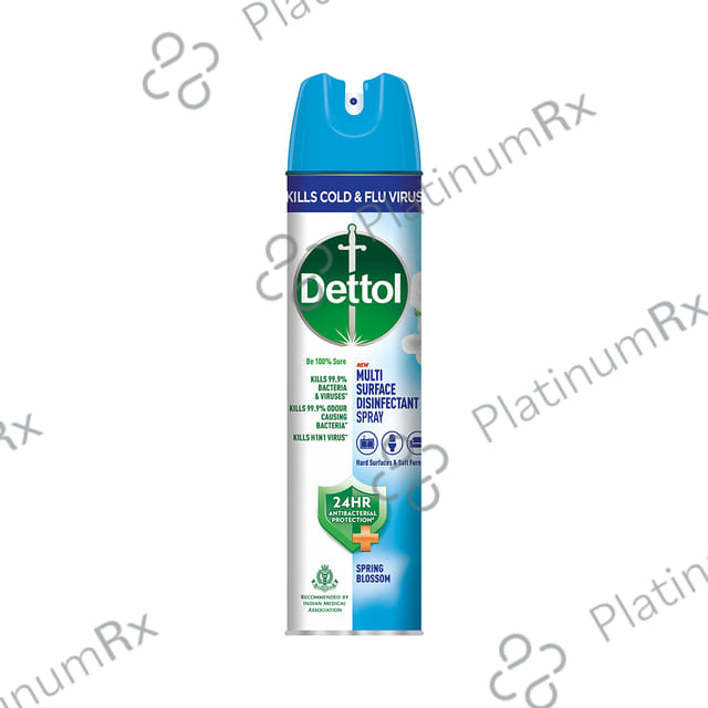 Dettol Dettol Multi-Surface Disinfectant Sanitizer Spray Bottle - 24 hours Antibacterial Protection- Germ Kill on Hard and Soft Surfaces Spring Blossom