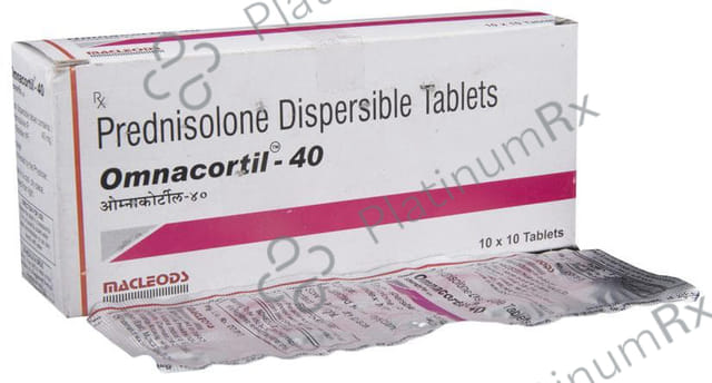 Omnacortil 40mg Tablet DT 10s