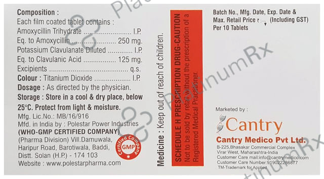 Mtrx-CV 375 Tablet
