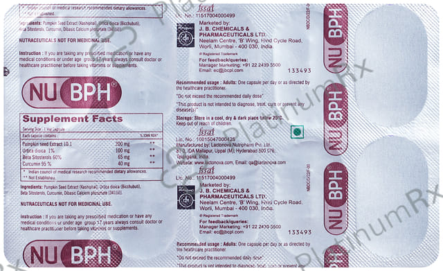NU Bph Capsule 10s