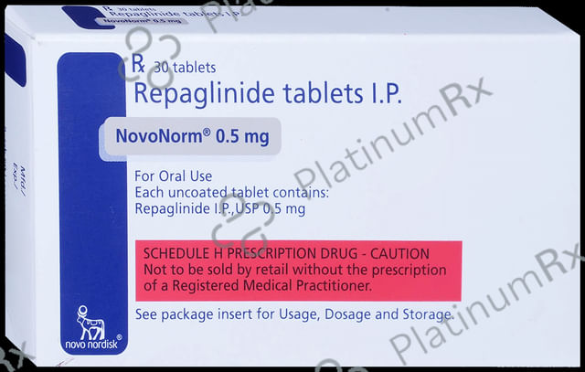 Novonorm 0.5mg Tablet 30s