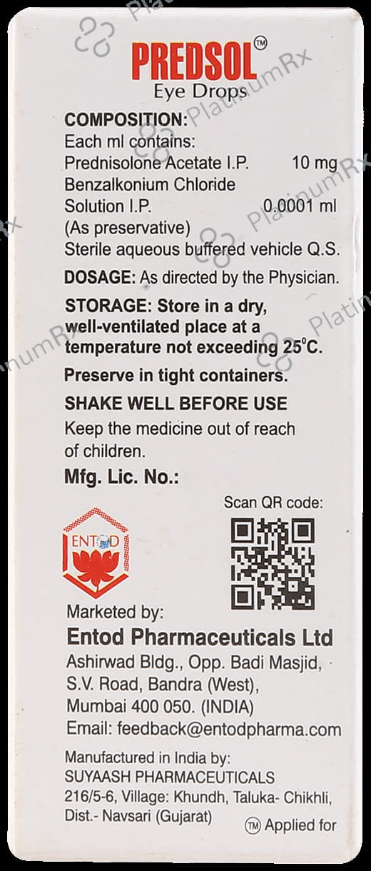 Predsol Eye Drop 10 Eye Drop