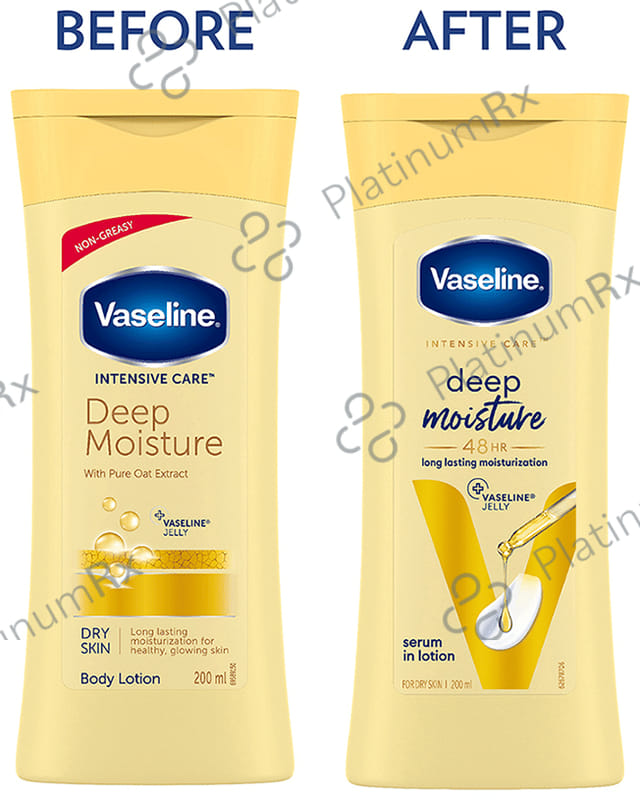 Vaseline Intensive Body Care Deep Moisture Lotion 200ml