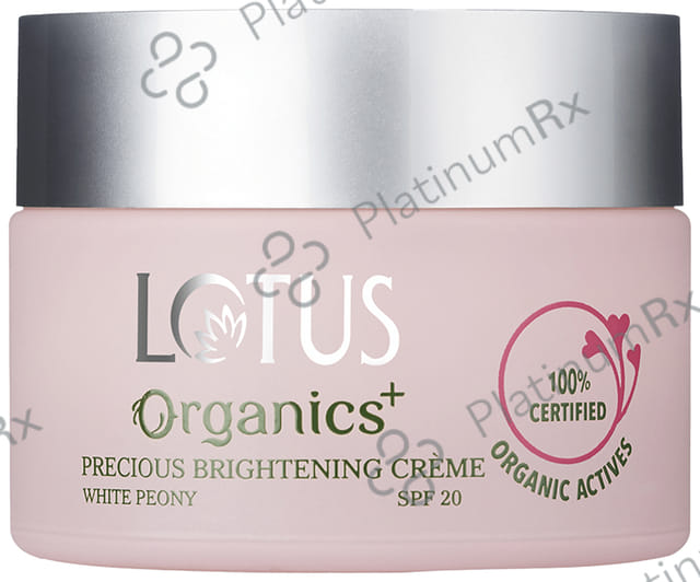 Lotus Organics+ Precious Brightening Creme SPF 20 30 gm