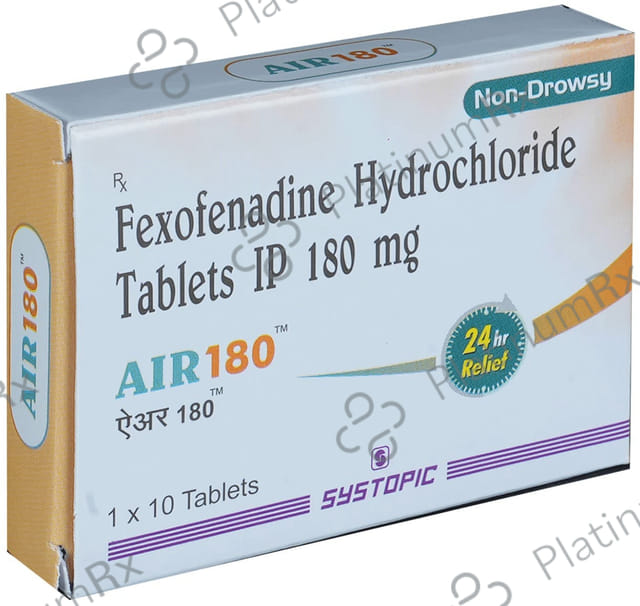 Air 180mg Tablet 10s