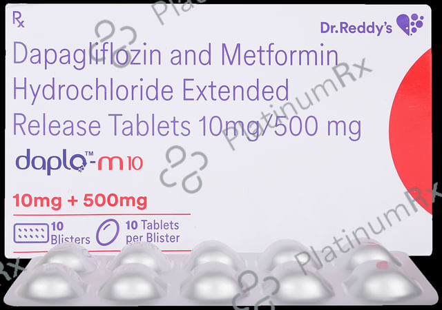 Daplo M 10/500mg Tablet 10s